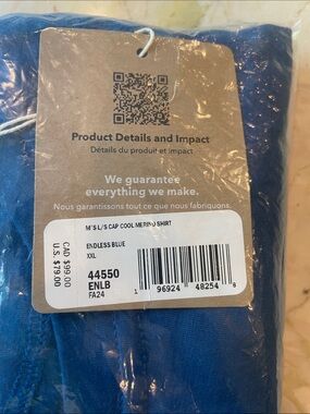 Patagonia Blue Merino Crewneck - XXL